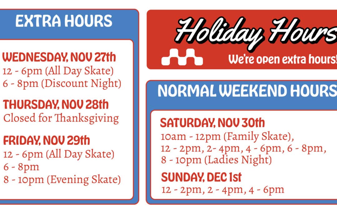 Thanksgiving Break Hours